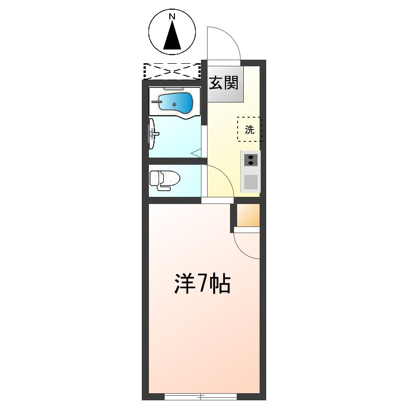 イーストセブンの間取り