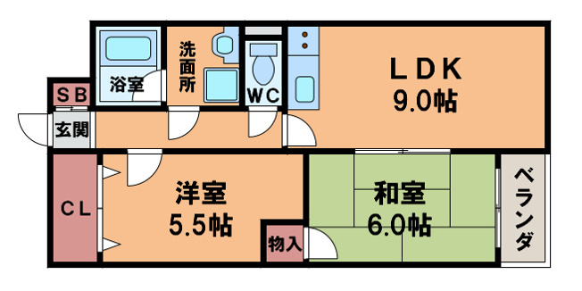 【間取り】 | さんさん美章園