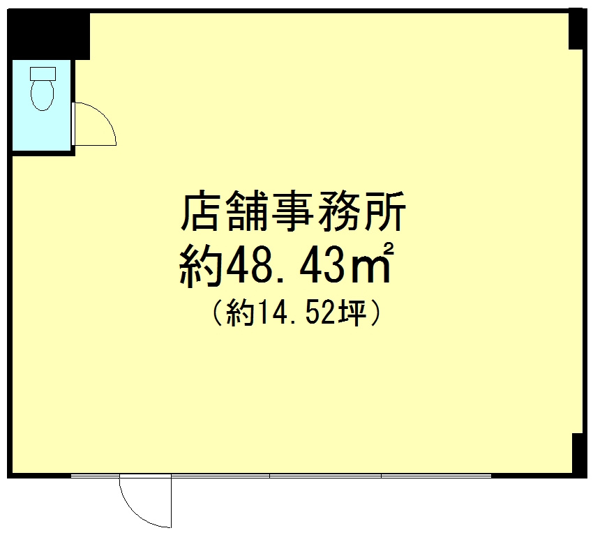ドミール八坂の間取り