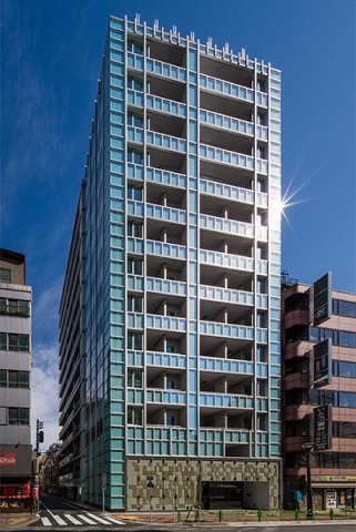 中央区勝どき６丁目の賃貸マンションの外観