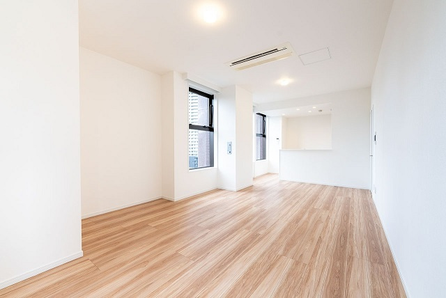 中央区勝どき６丁目の賃貸マンションの居間・リビング|同反転タイプ参照