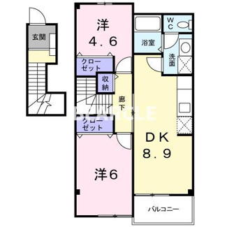 【間取り】 | ソレアード小野A