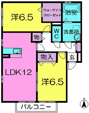 【間取り】 | ガーデンパーク　Ｃ