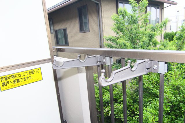 レクセル日吉のバルコニー
