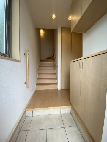 シャーメゾン水足Aの玄関