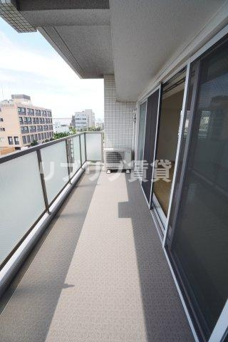 エコロジー千葉みなとレジデンスのバルコニー