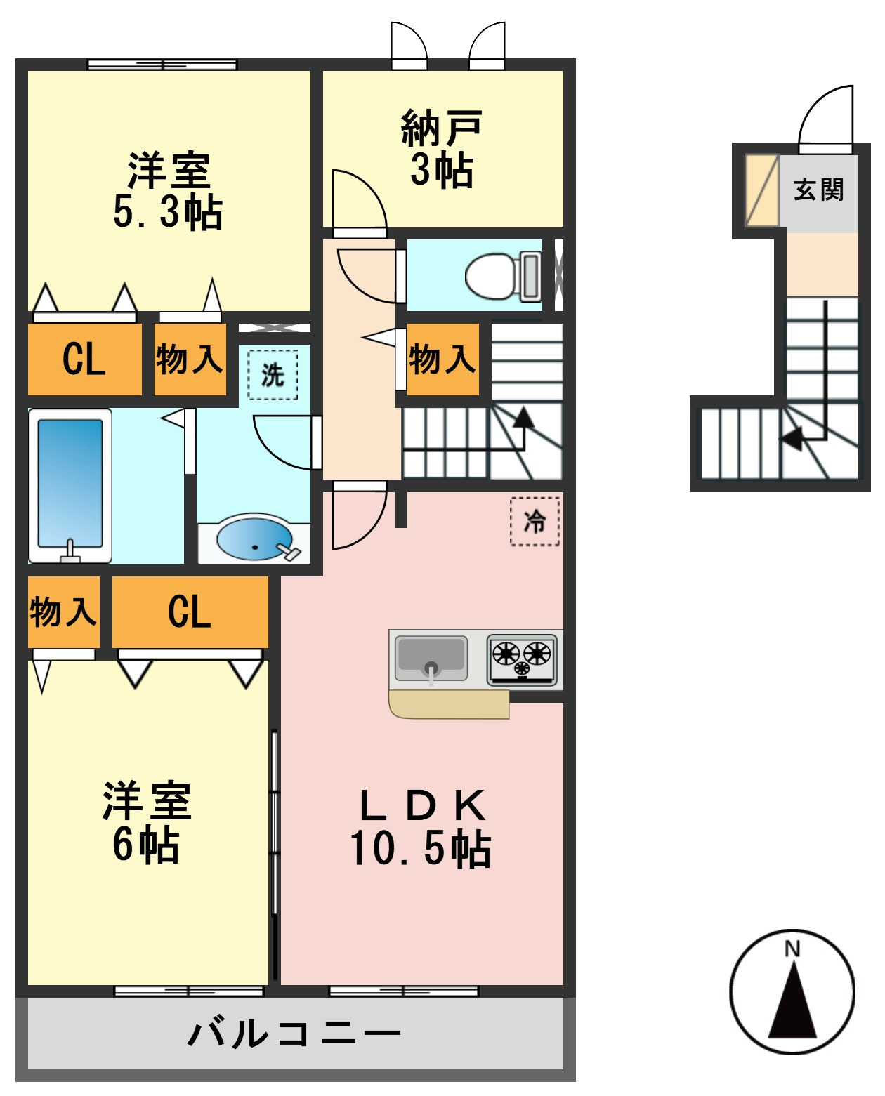 グランドゥールの間取り