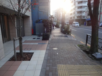 【周辺】 | ボンナチュール入谷　建物前