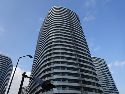 【外観】 | Ｍ．Ｍ．ＴＯＷＥＲＳ　ＦＯＲＥＳＩＳ－Ｒ棟 | 免震構造！オール電化、タワーマンションです。