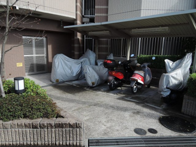 【その他共用部分】 | クレストフォルム横浜平沼 | バイク置場