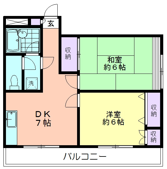 ラ・メールの間取り