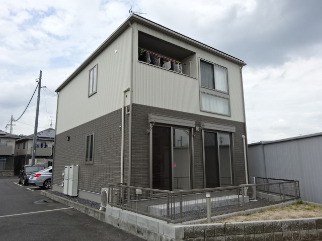 倉敷市宮前のアパートの外観