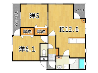 【間取り】 | レジデンスフェリーチェ