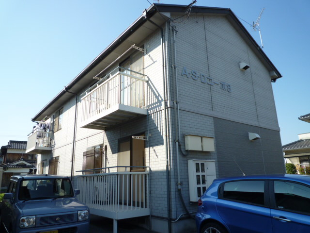 倉敷市青江のアパートの外観