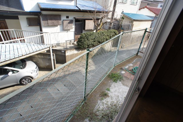 白石邸の展望