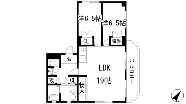 【間取り】 | 雅マンションパート1