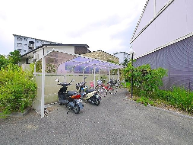 グランシャリオA（六条西）のその他共用部分|駐輪場です