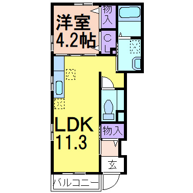 ForuminPenglaiの間取り|間取りです