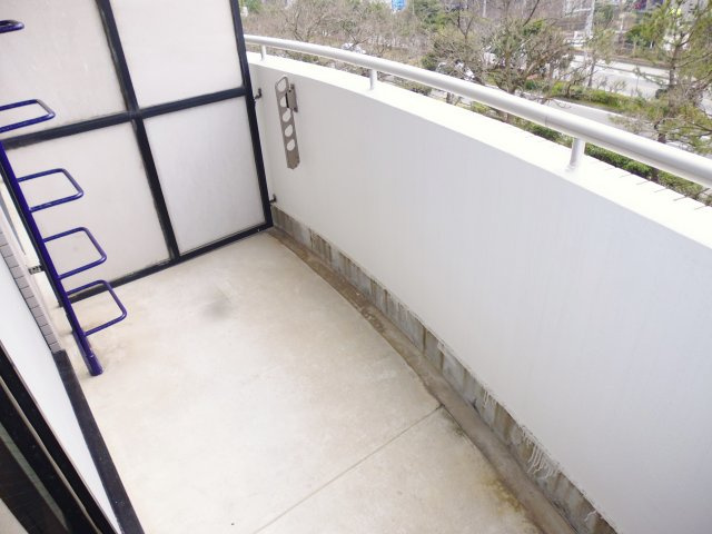 サンアミニティーのバルコニー