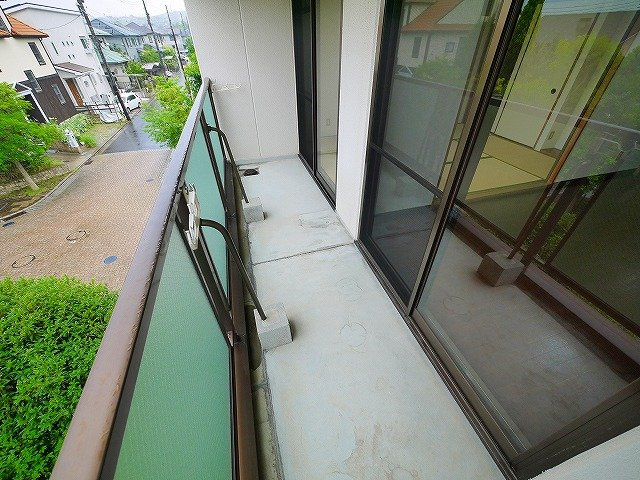 バーベナ光台D棟のバルコニー|陽当たり良好なバルコニーです