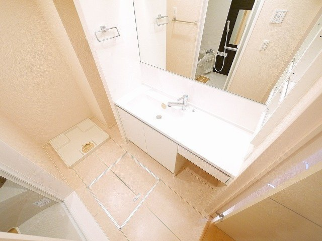 テレザート光台の洗面所|コンパクトで使いやすい洗面所