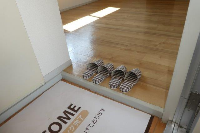 ノーブルハウスAの玄関