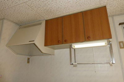 【キッチン】 | ノーブルハウスA | キッチン上収納