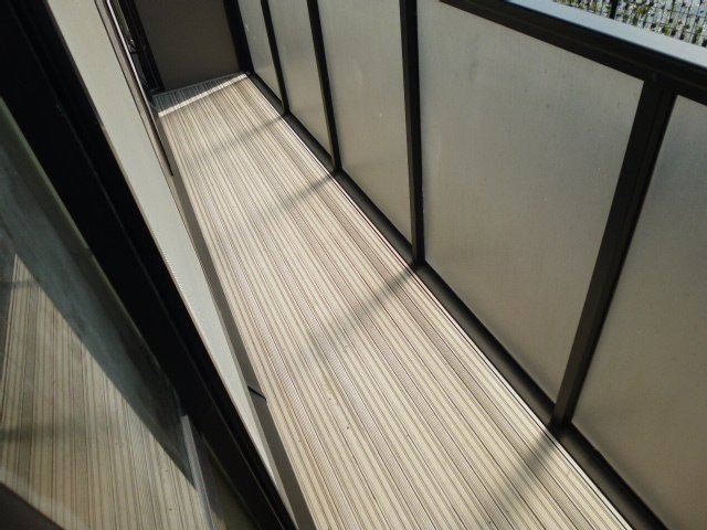 ラピュータ大島Ｃのバルコニー