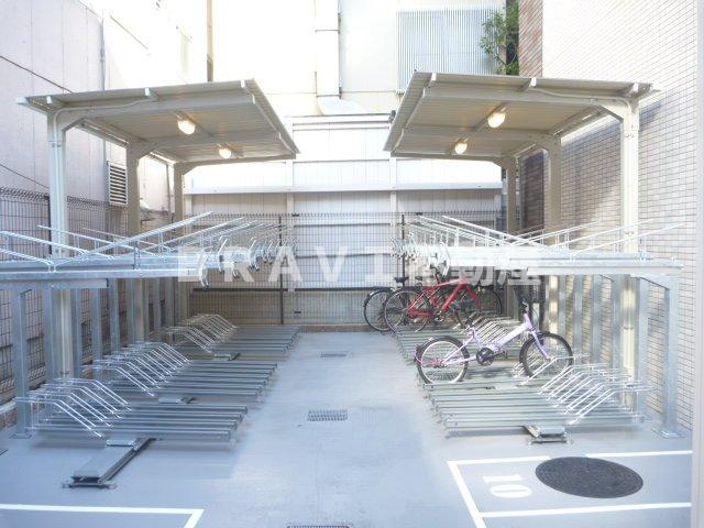 S-RESIDENCE淀屋橋（エスレジデンス淀屋橋）　BRAVI不動産のその他共用部分|【S-RESIDENCE淀屋橋】駐輪場