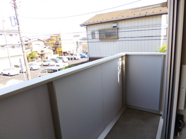 ホーリー稲荷木Ａのバルコニー