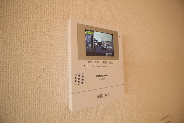 コンフォートD棟の展望|テレビインターホンです。