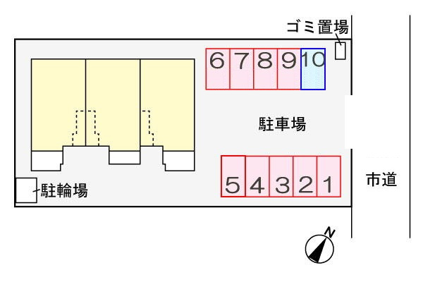 アステールの区画図