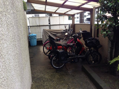 【その他共用部分】 | 鷺沼有馬スカイマンション | 駐輪場・バイク置場