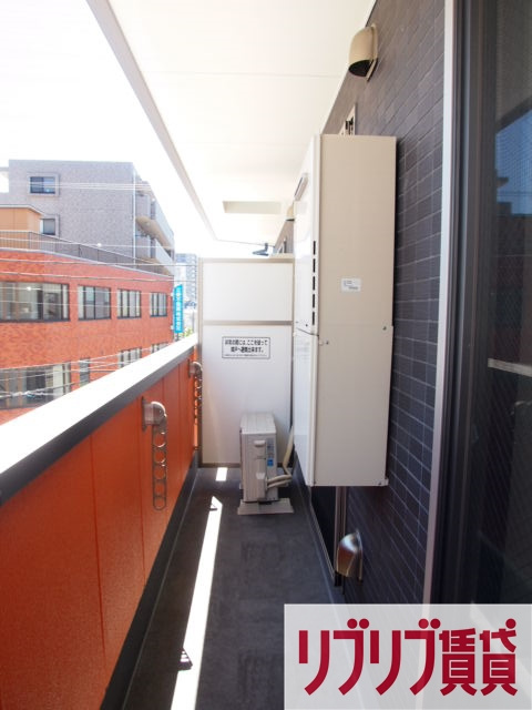 金太郎ヒルズ１５５のバルコニー