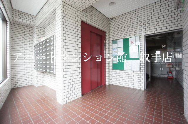 ルックハイツ取手第一のエントランス