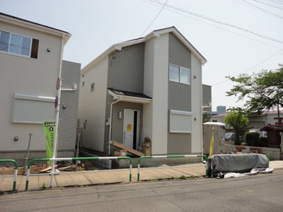 【前面道路含む現地写真】 | 川口市本蓮2丁目　新築分譲住宅全6棟