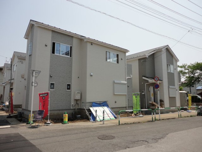 【前面道路含む現地写真】 | 川口市本蓮2丁目　新築分譲住宅全6棟