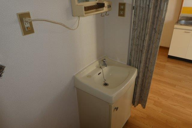 シティハイツ清音の独立洗面台
