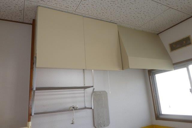 シティハイツ清音のキッチン|キッチン上収納