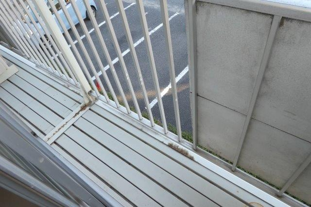 シティハイツ清音のバルコニー