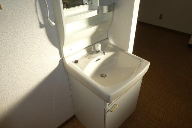 シティハイツ清音の独立洗面台