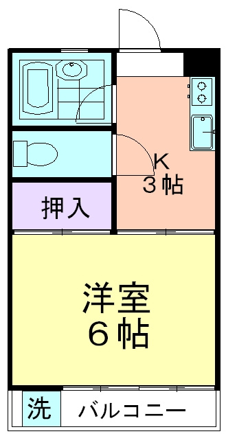 メゾン・フジの間取り