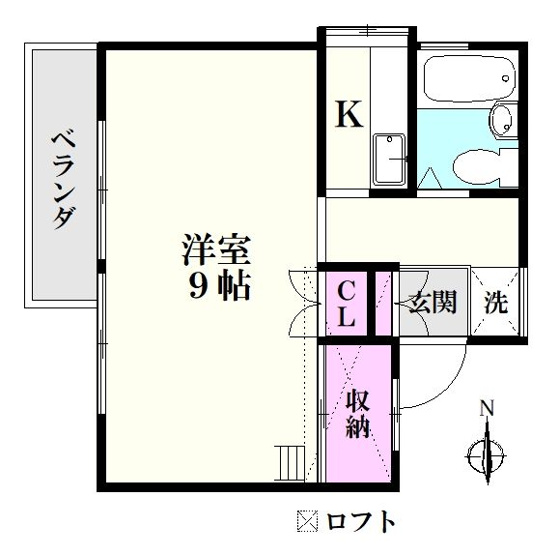 【間取り】 | ハイツ石打