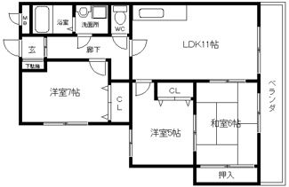 【間取り】 | コルティーレ緑ヶ丘