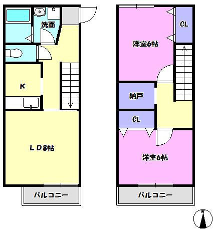 ストリームの間取り