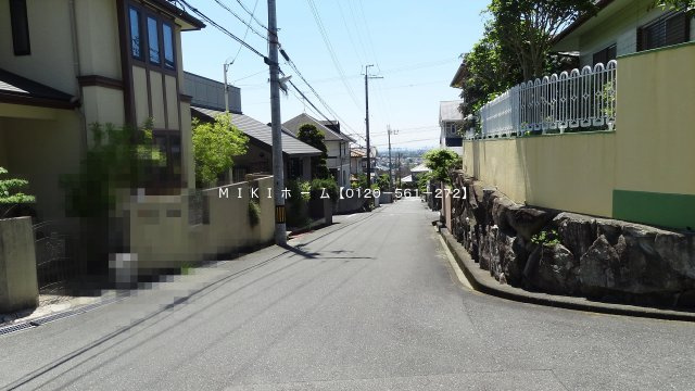 箕面市外院3丁目　土地