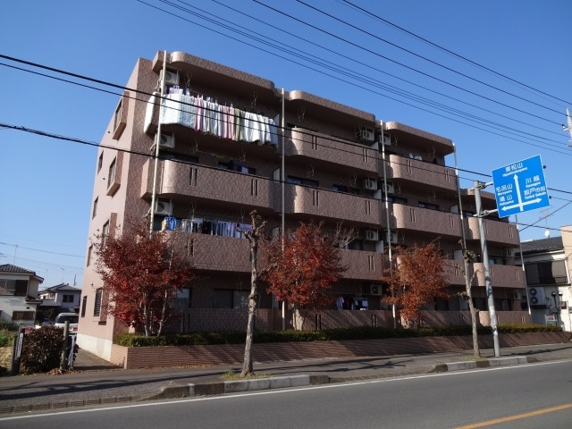 坂戸市中富町の賃貸マンションの外観