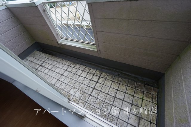 サンライフイイジマのバルコニー