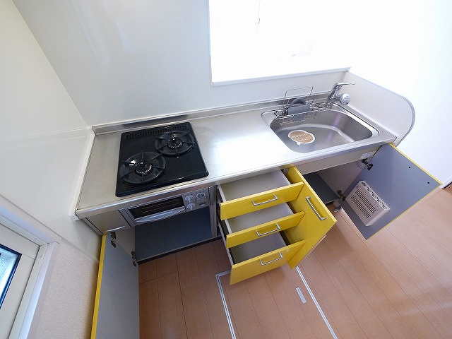 リビングタウン新大宮　Ｄ棟のキッチン|キッチンです