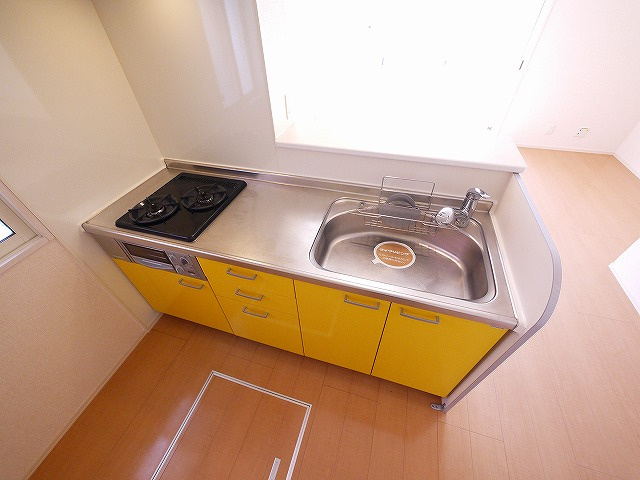 リビングタウン新大宮　Ｄ棟のキッチン|お料理しやすいキッチンです